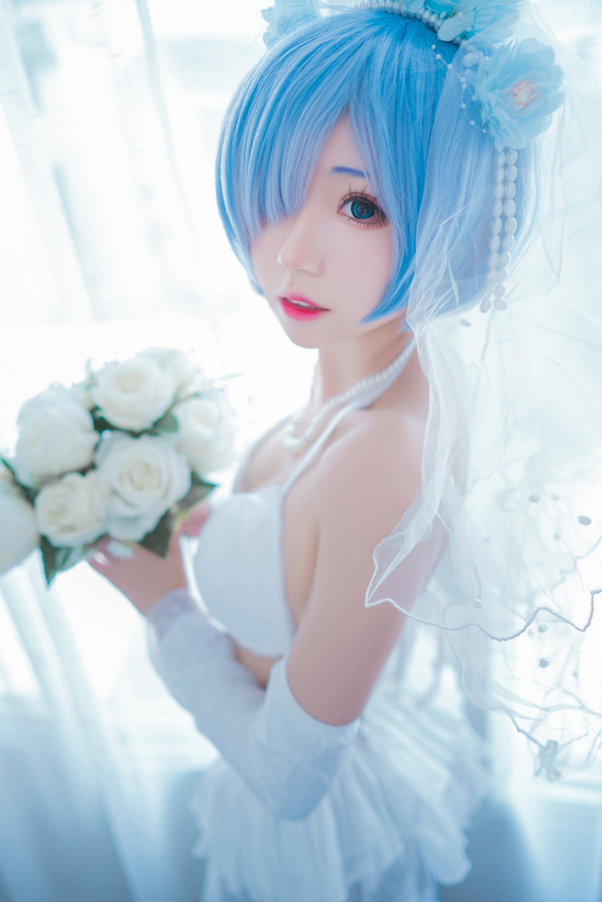 猫君君 - NO.023 _MaoJun 蕾姆内衣花嫁[41P]-XikXak